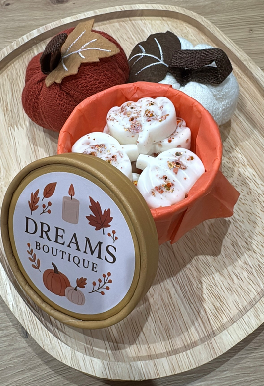 Glitter pumpkin box - 12 pieces