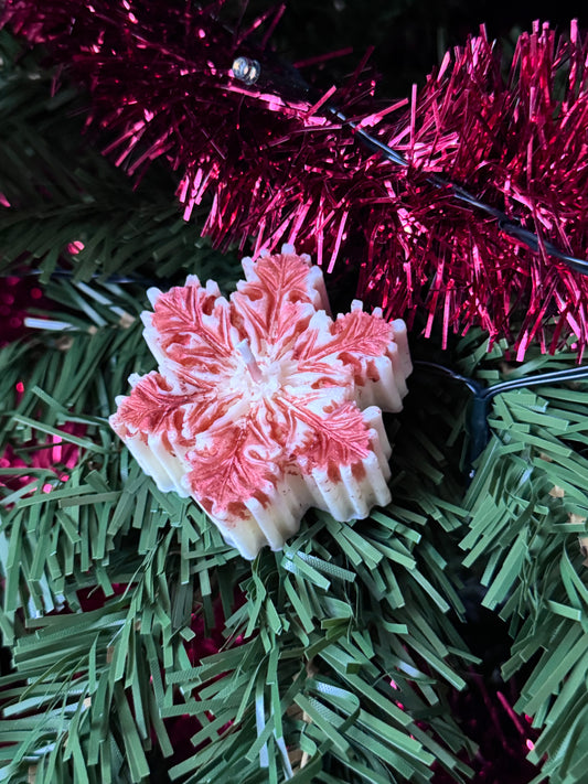 Christmas star candle